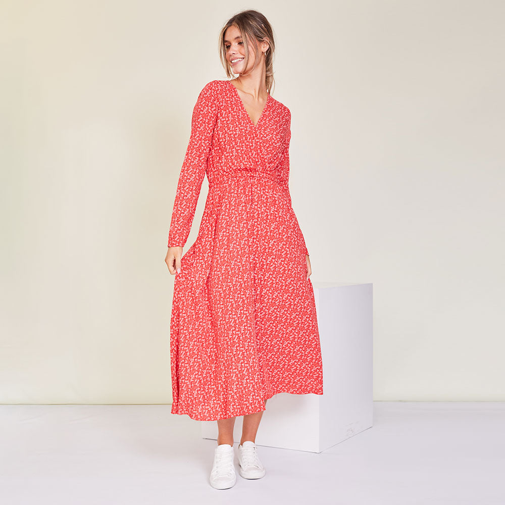 Jenna Dress (Red)