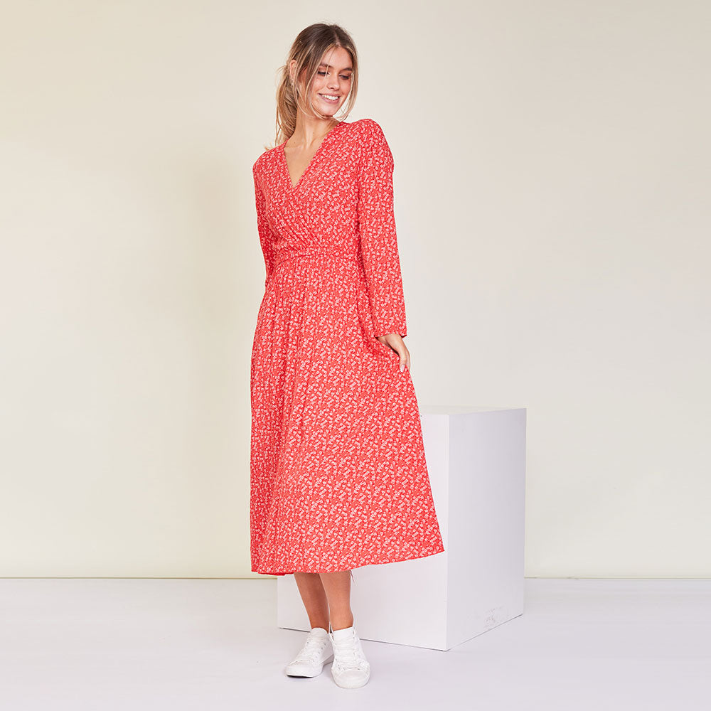 Jenna Dress (Red)