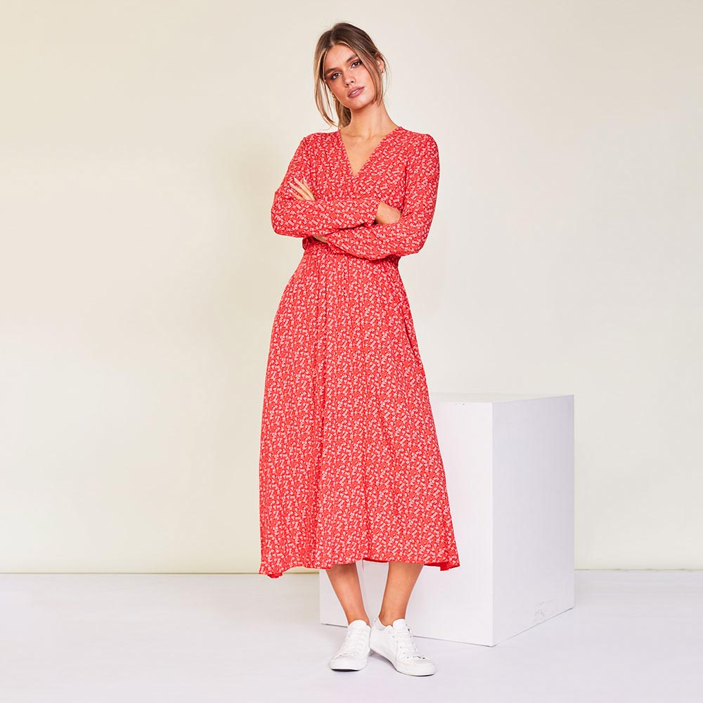 Jenna Dress (Red)