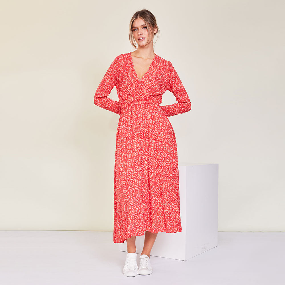 Jenna Dress (Red)