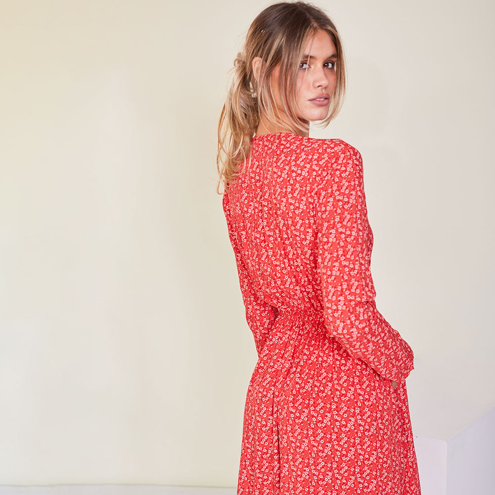 Jenna Dress (Red)