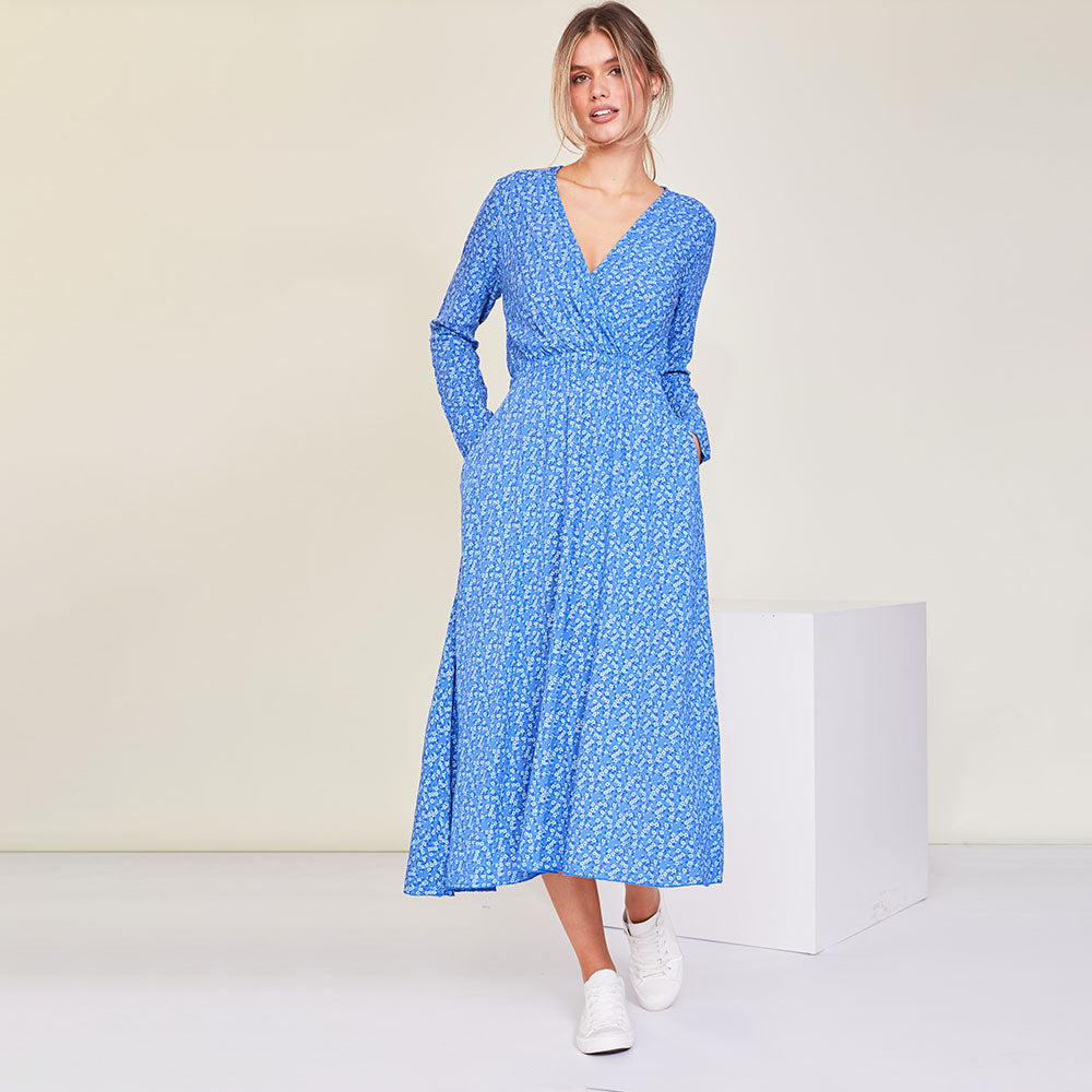 Jenna Dress (Blue)