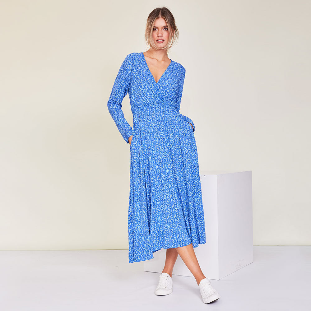 Jenna Dress (Blue)
