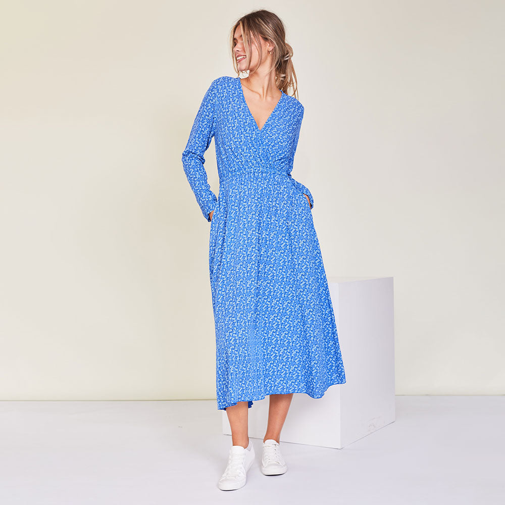 Jenna Dress (Blue)
