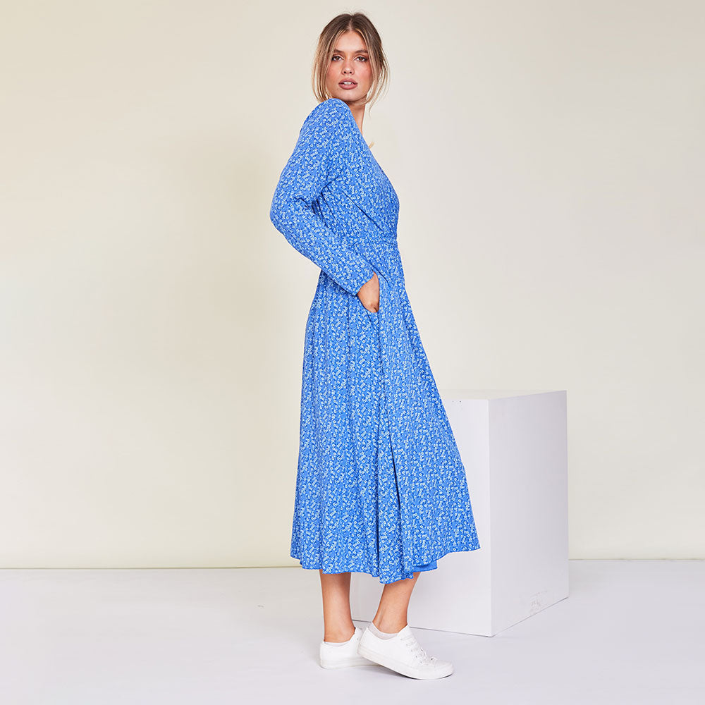 Jenna Dress (Blue)