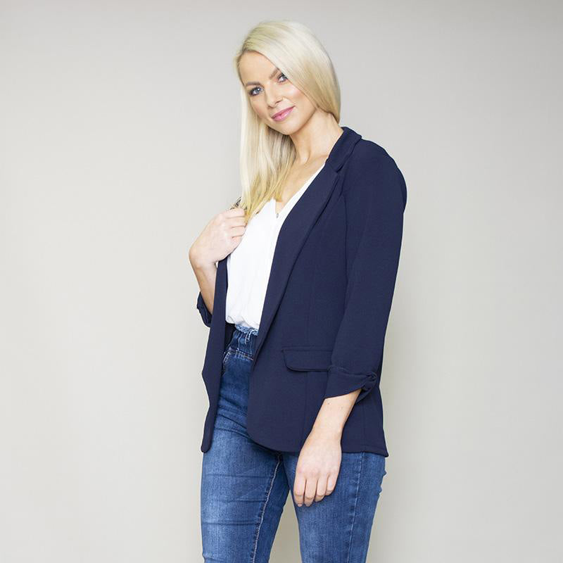 Rosalyn Stretch Blazer (Royal Navy)