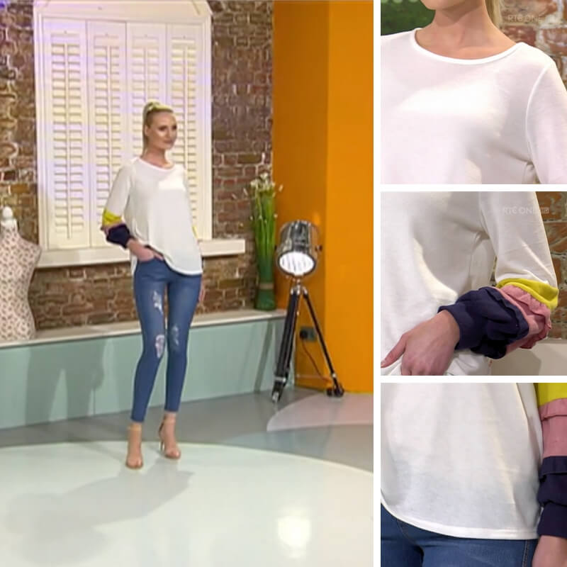 Chloe Candy Sleeve Top