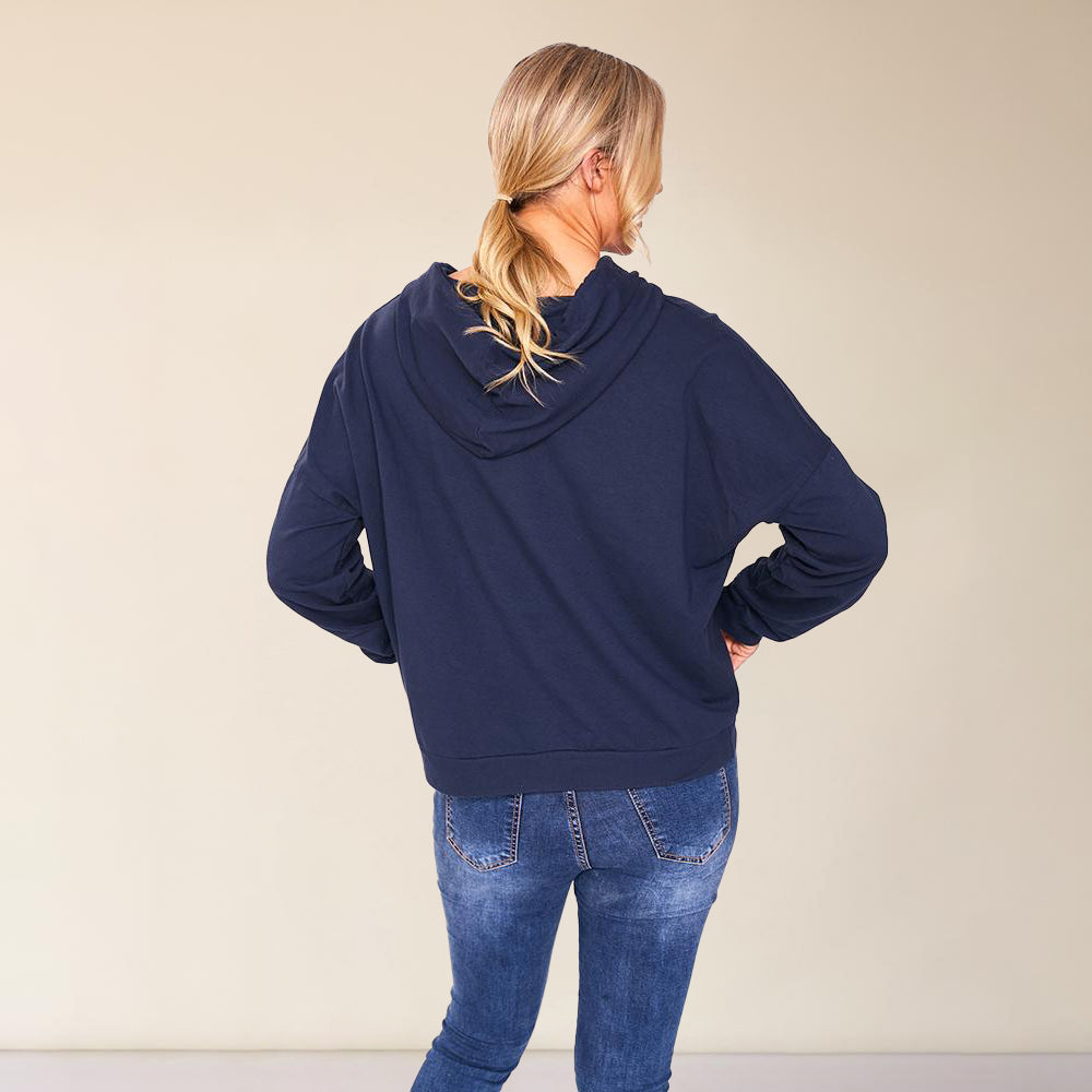 Annie Hoody (Navy) - The Casual Company