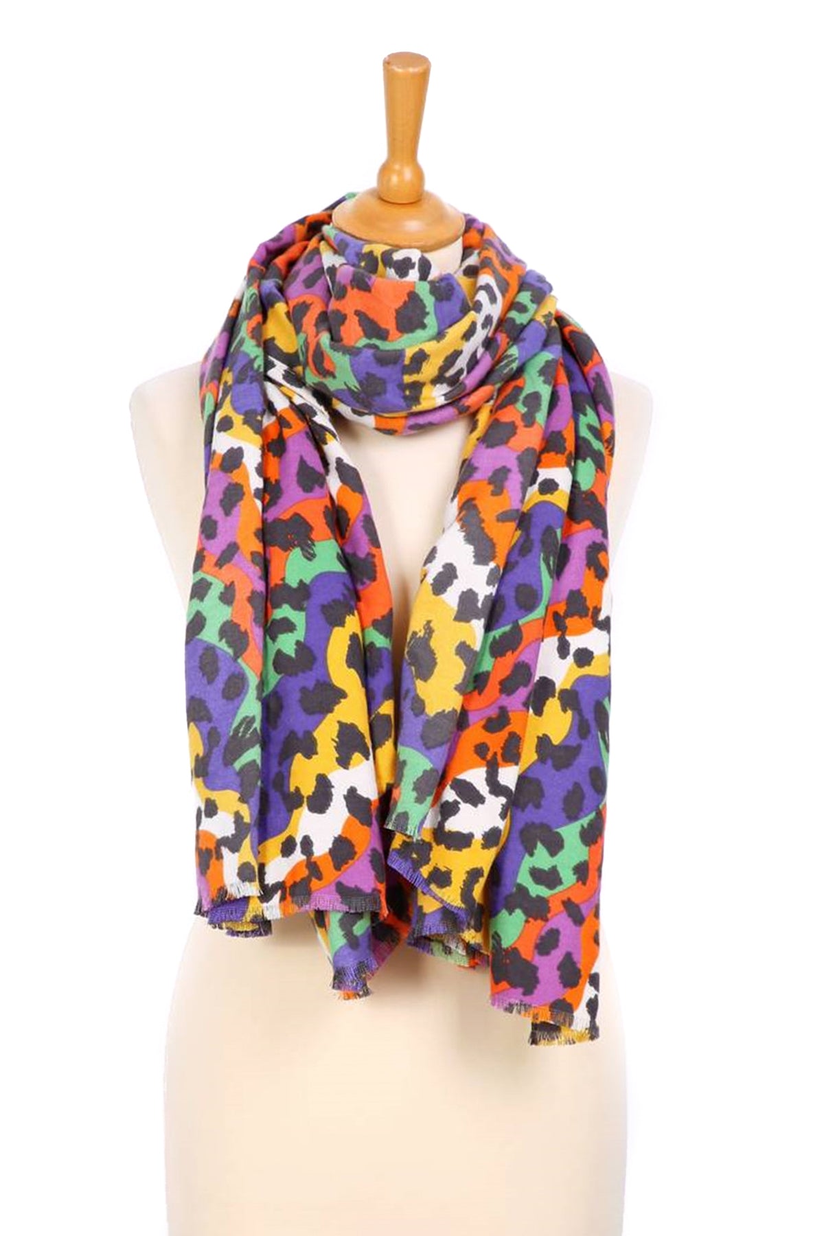 Luna Leopard Scarf (Multi)