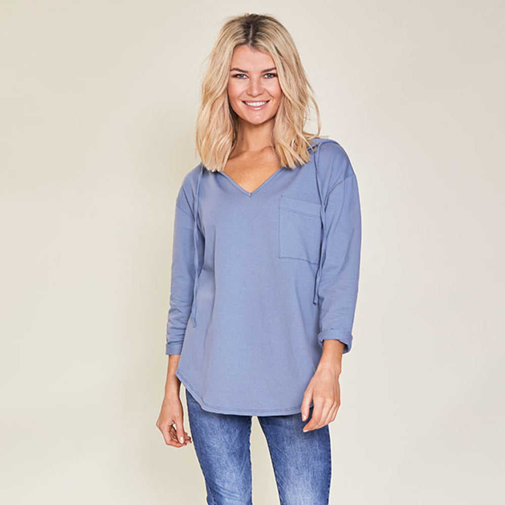 Billie Hoody (Blue) - The Casual Company