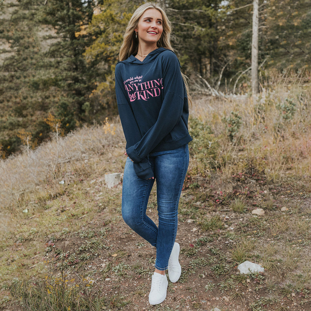 Annie Hoody (Navy) - The Casual Company