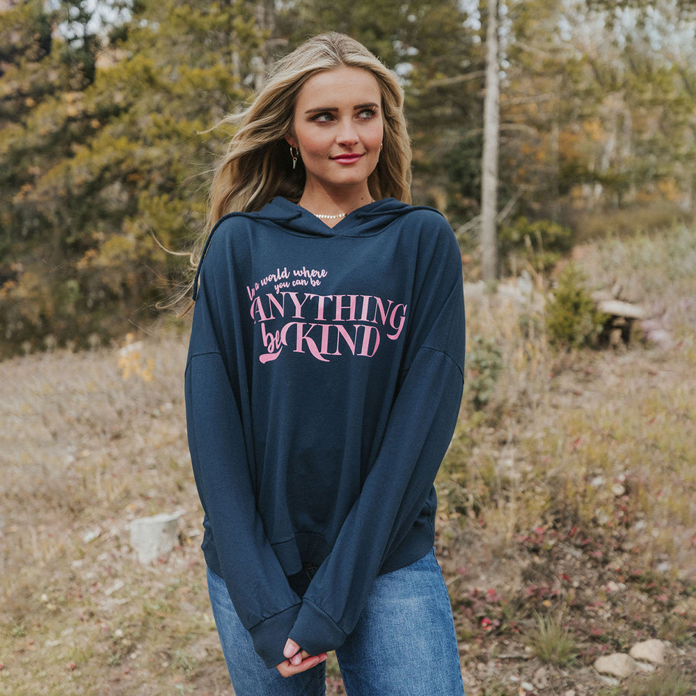 Annie Hoody (Navy) - The Casual Company