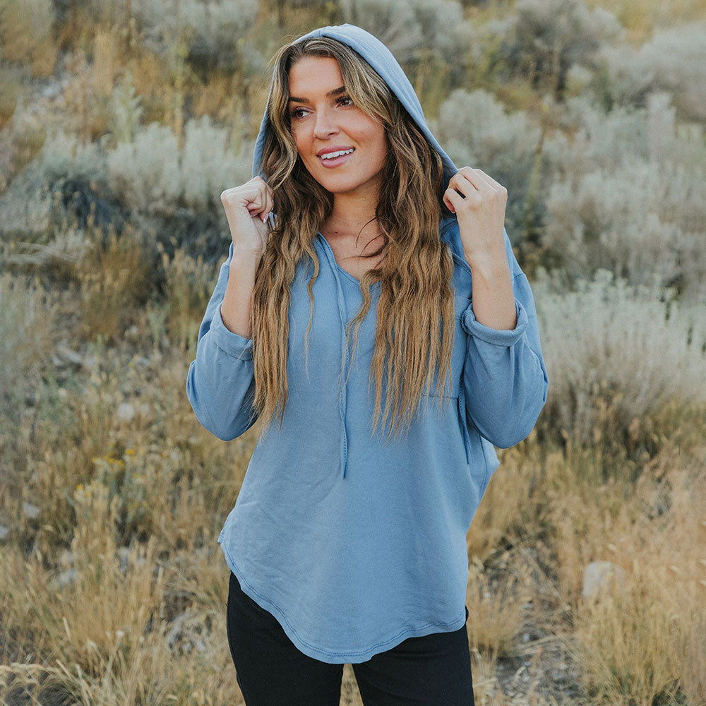 Billie Hoody (Blue) - The Casual Company
