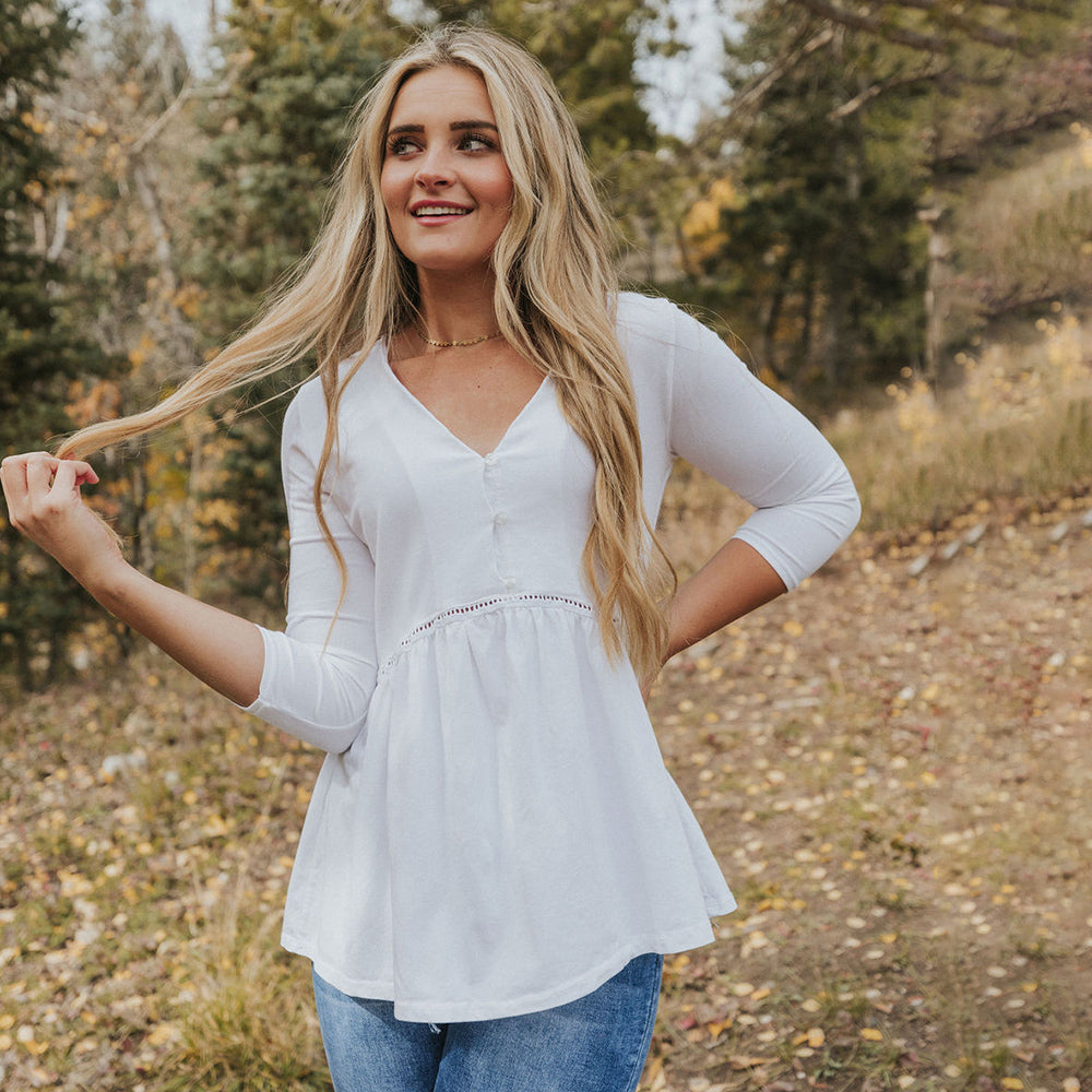 Leah Top (White)