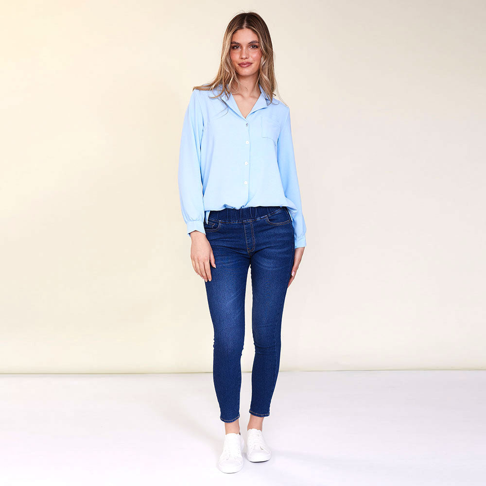 Nikki Shirt (Baby Blue)