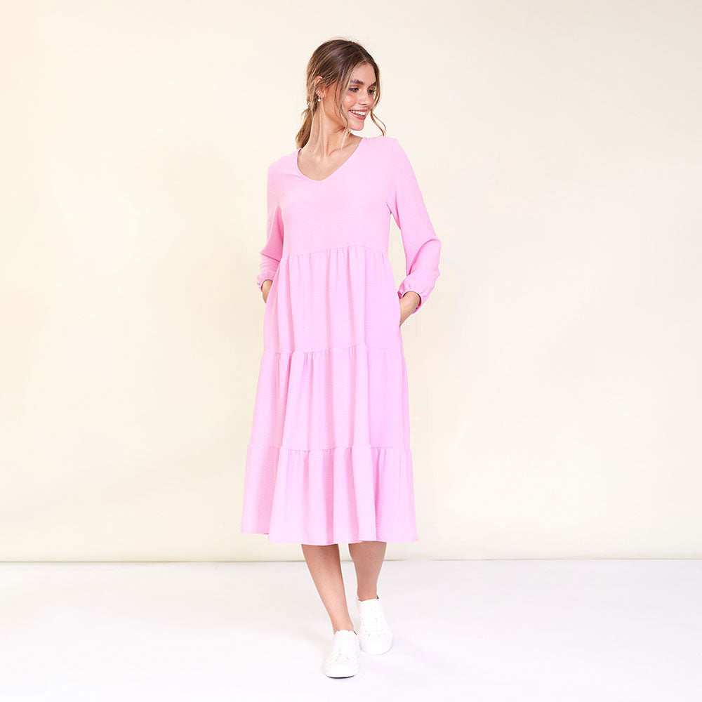 Sofia Dress (Pink)