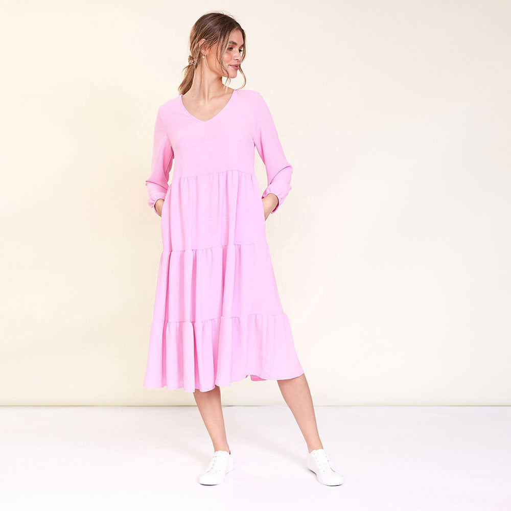 Sofia Dress (Pink)