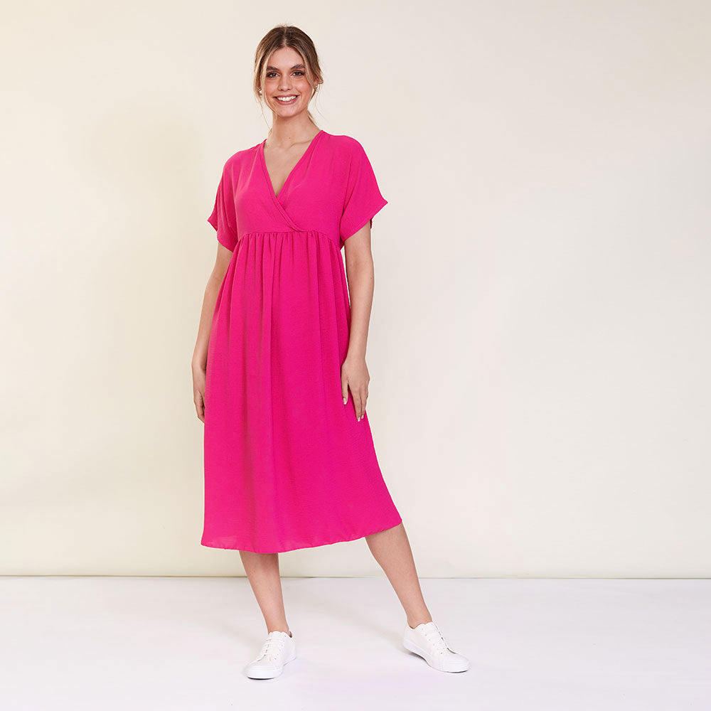 Billy Dress (Pink) - The Casual Company