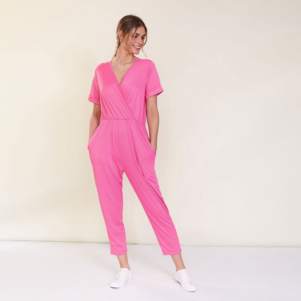 Callie Jumpsuit (Pink)
