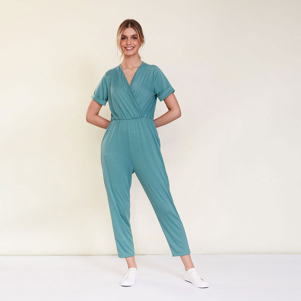Callie Jumpsuit (Mint)