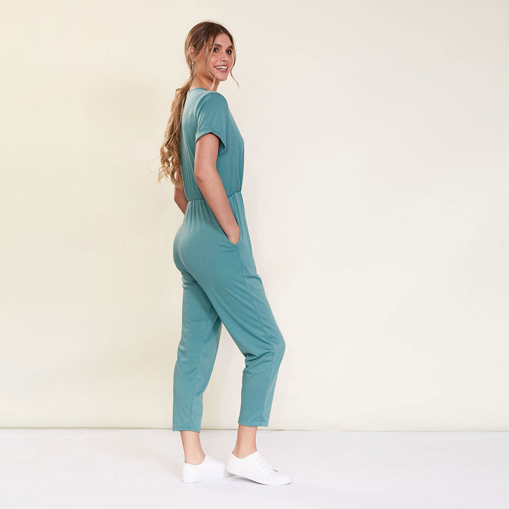 Callie Jumpsuit (Mint)