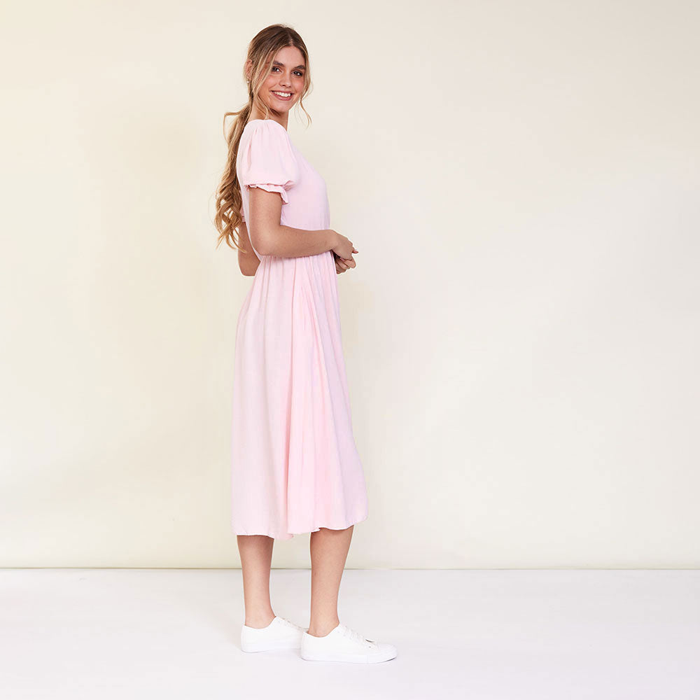 Rhiona Dress (Pink)