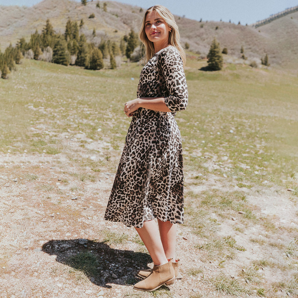 Lyla Dress (Leopard)
