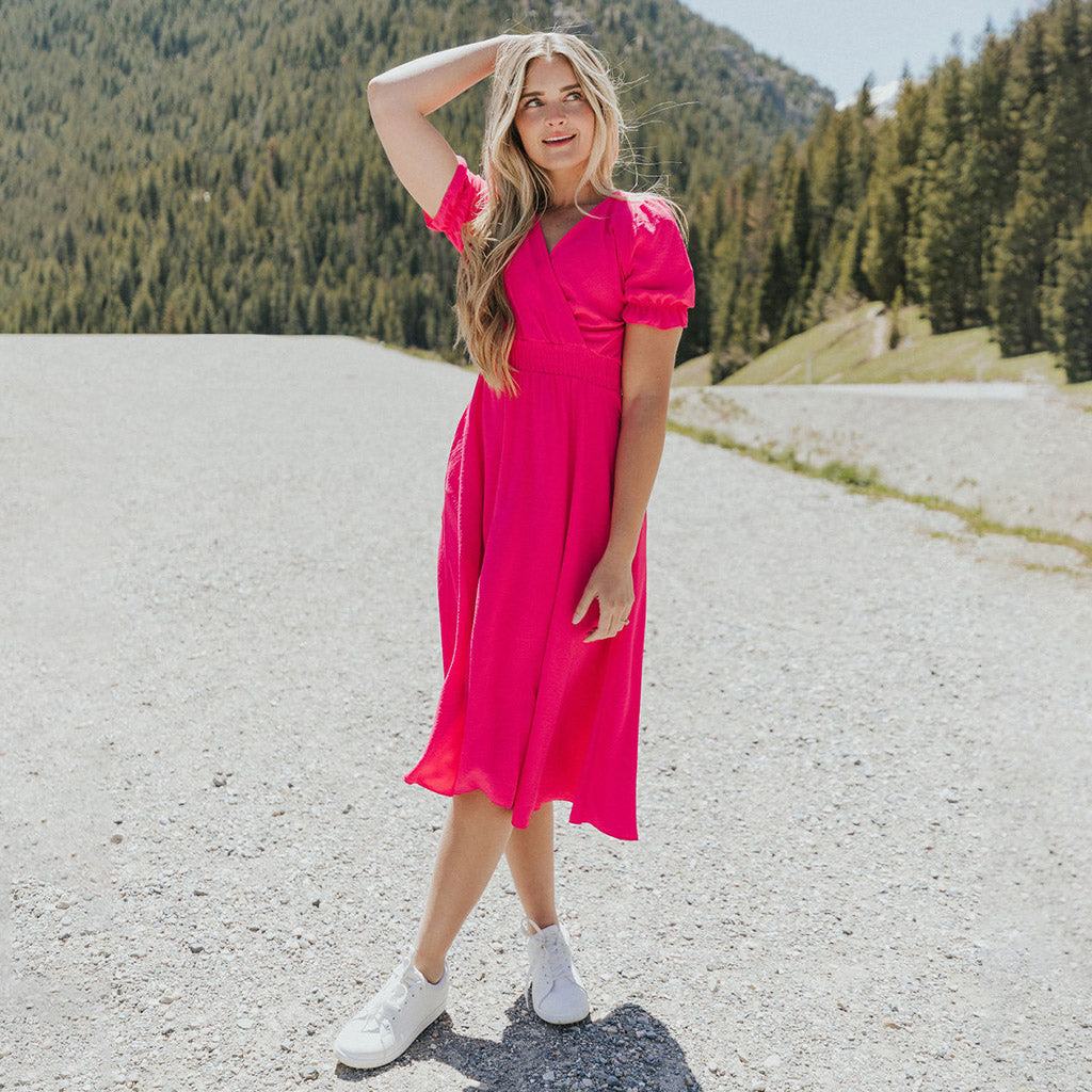 Karley Dress (Pink)