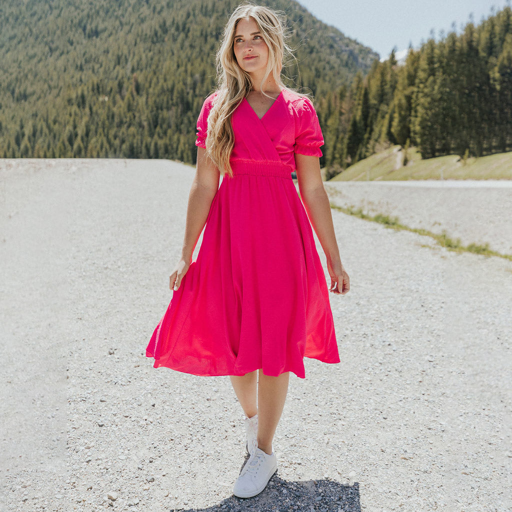 Karley Dress (Pink)