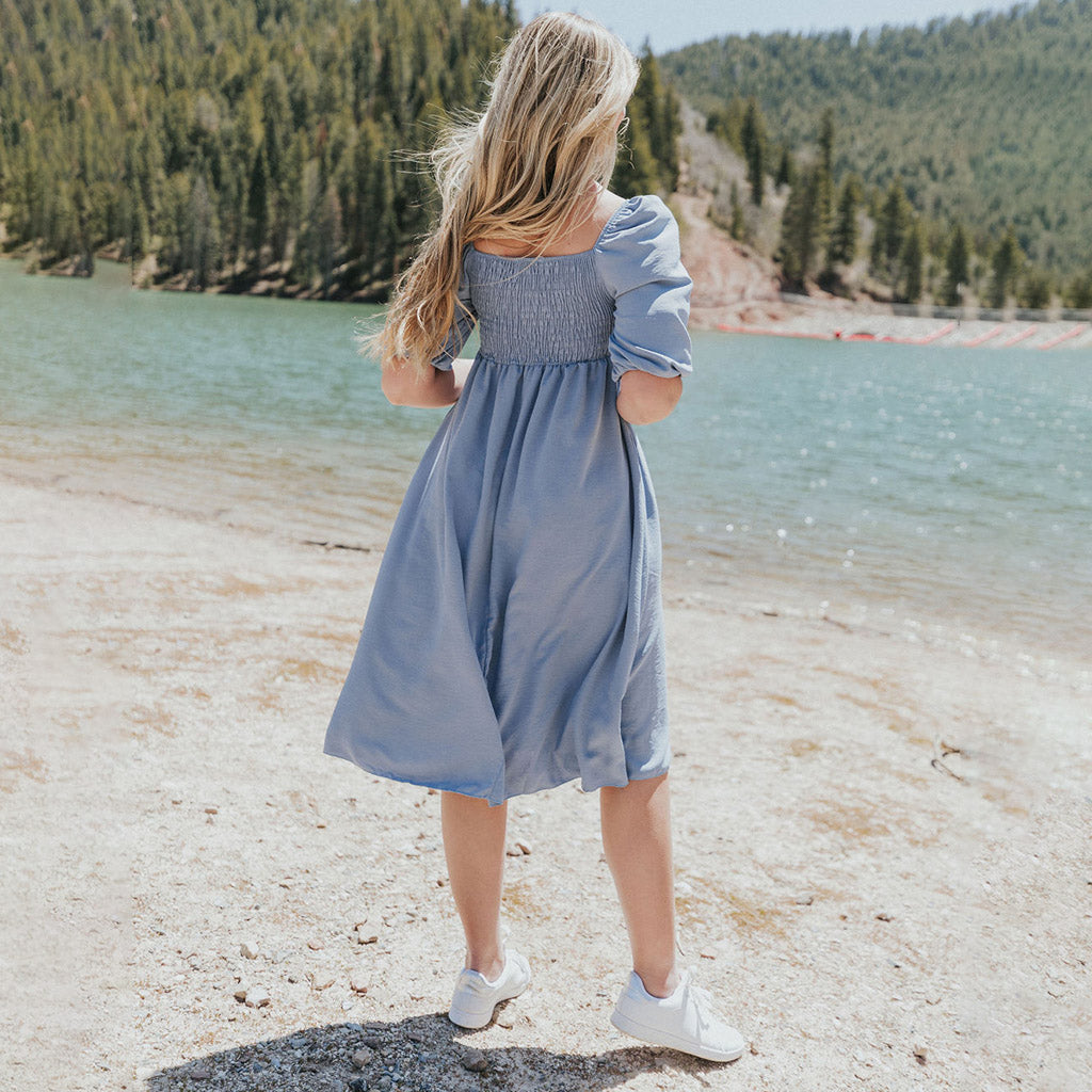 Vella Dress (Blue)