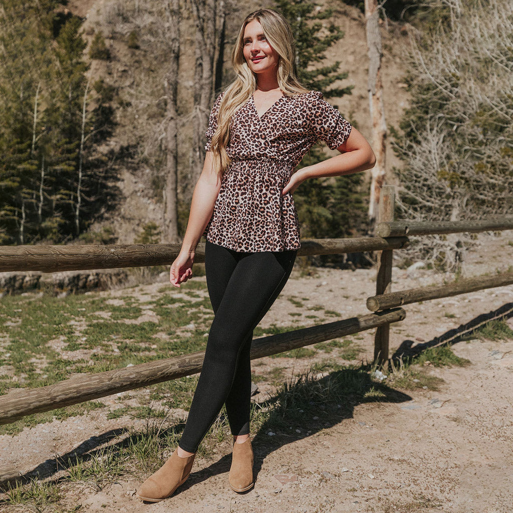 Belle Top (Leopard) - The Casual Company