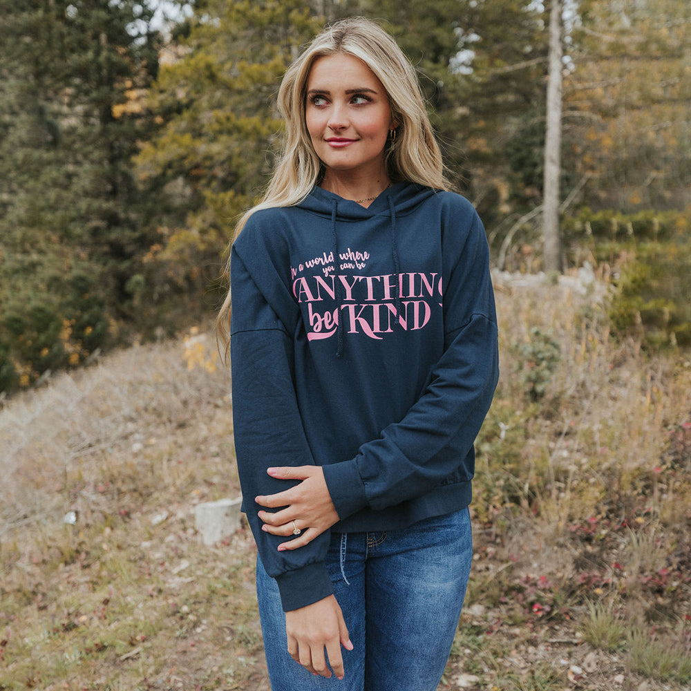 Annie Hoody (Navy) - The Casual Company