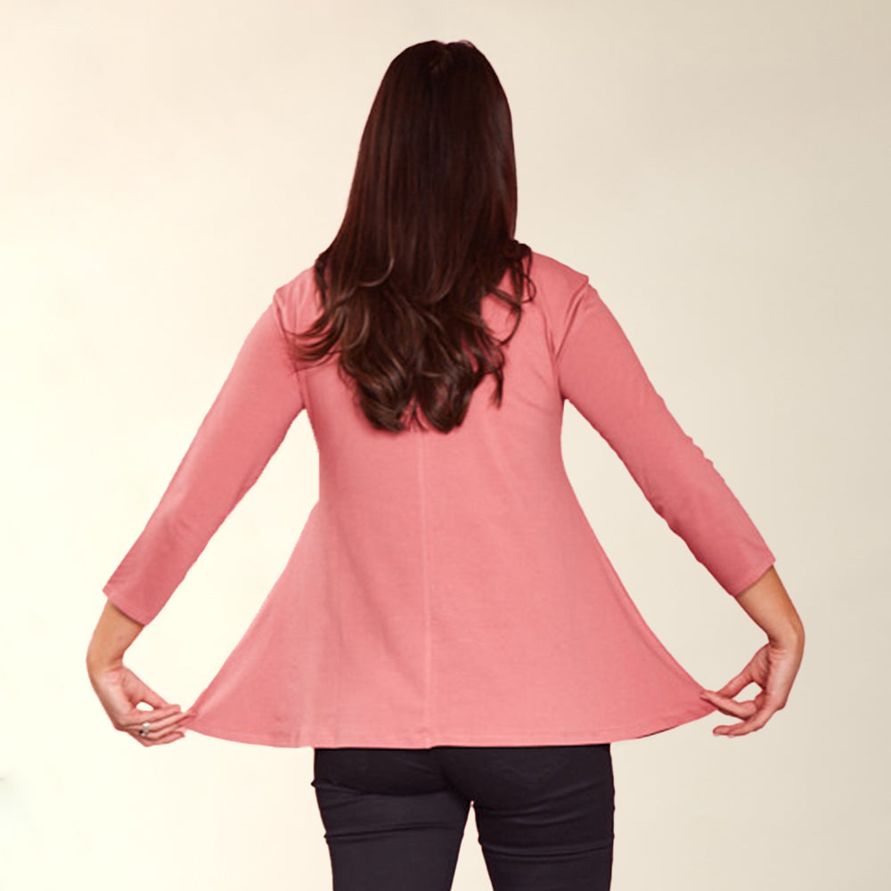 Eden Swing Top (Dusty Pink)