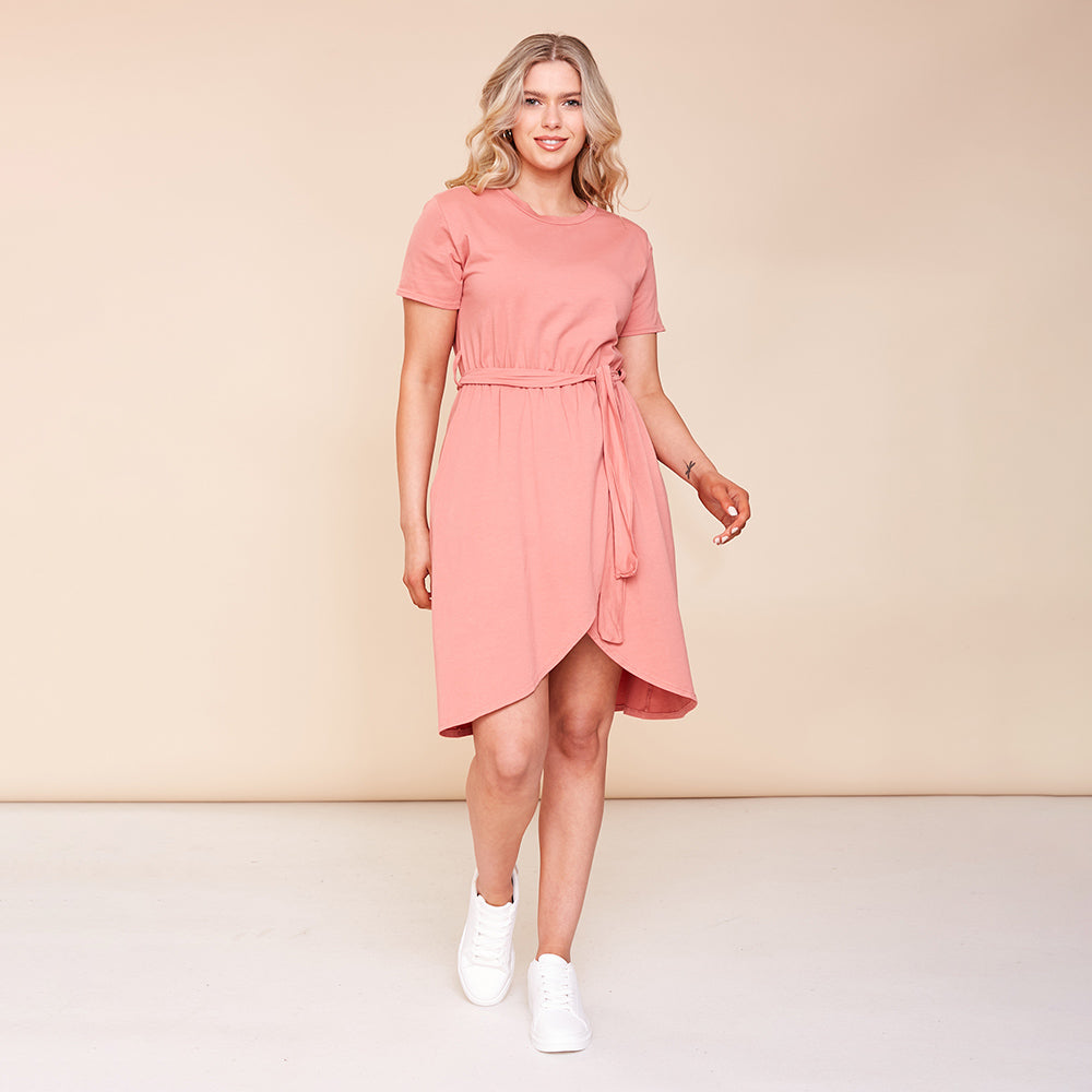 Peyton Dress (Dusty Rose)