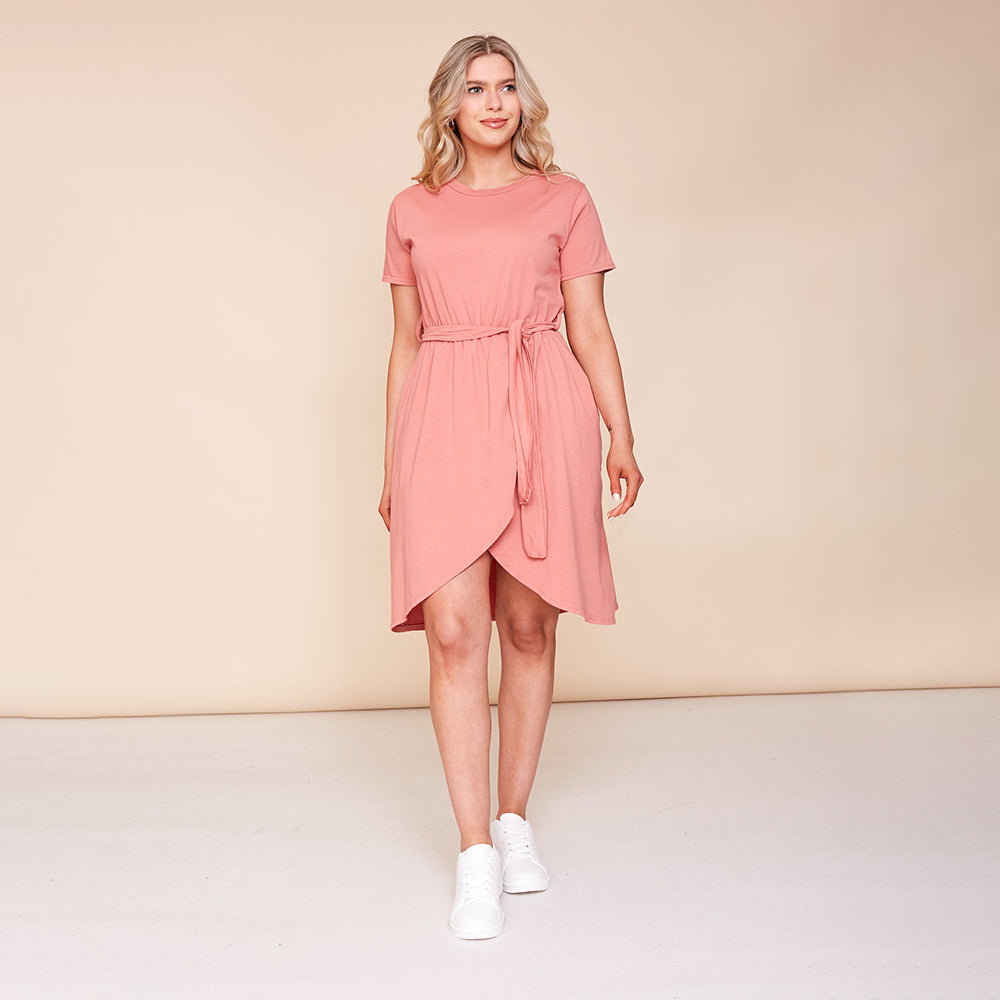 Peyton Dress (Dusty Rose)