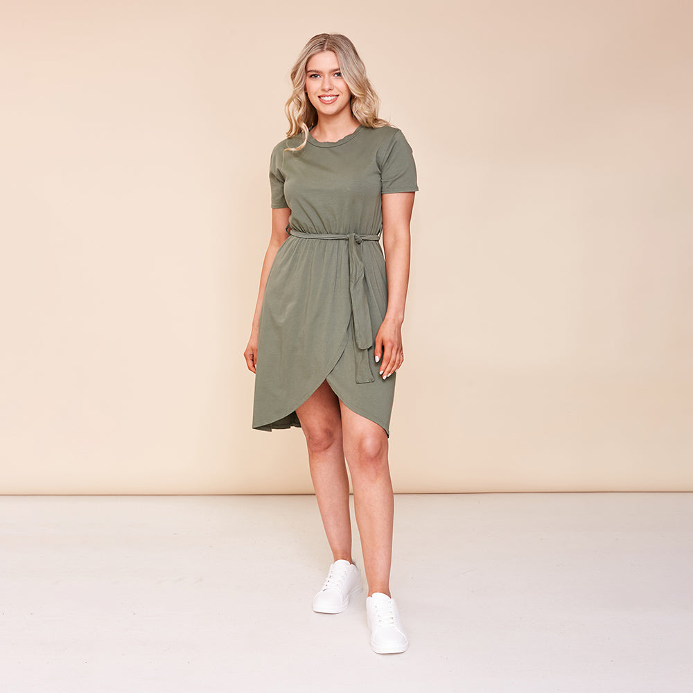Peyton Dress (Khaki)