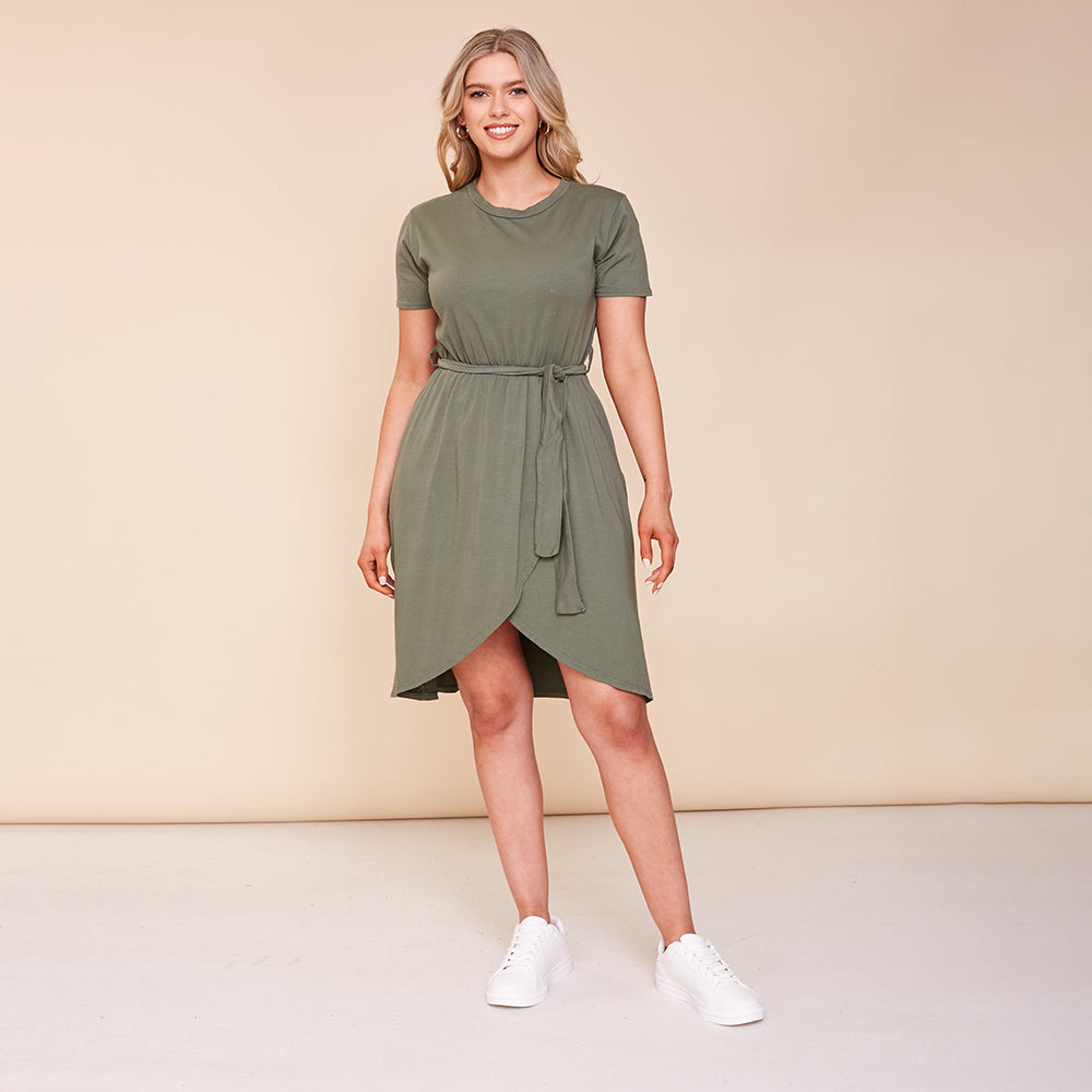 Peyton Dress (Khaki)
