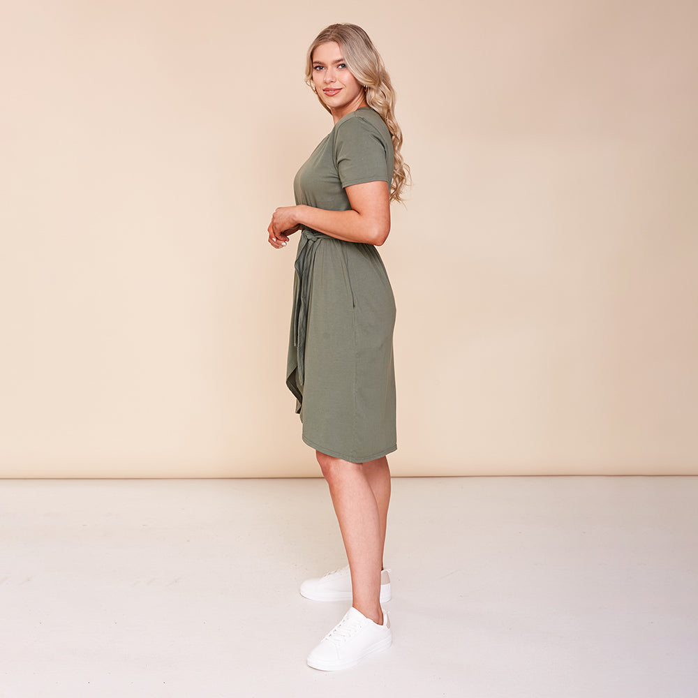 Peyton Dress (Khaki)