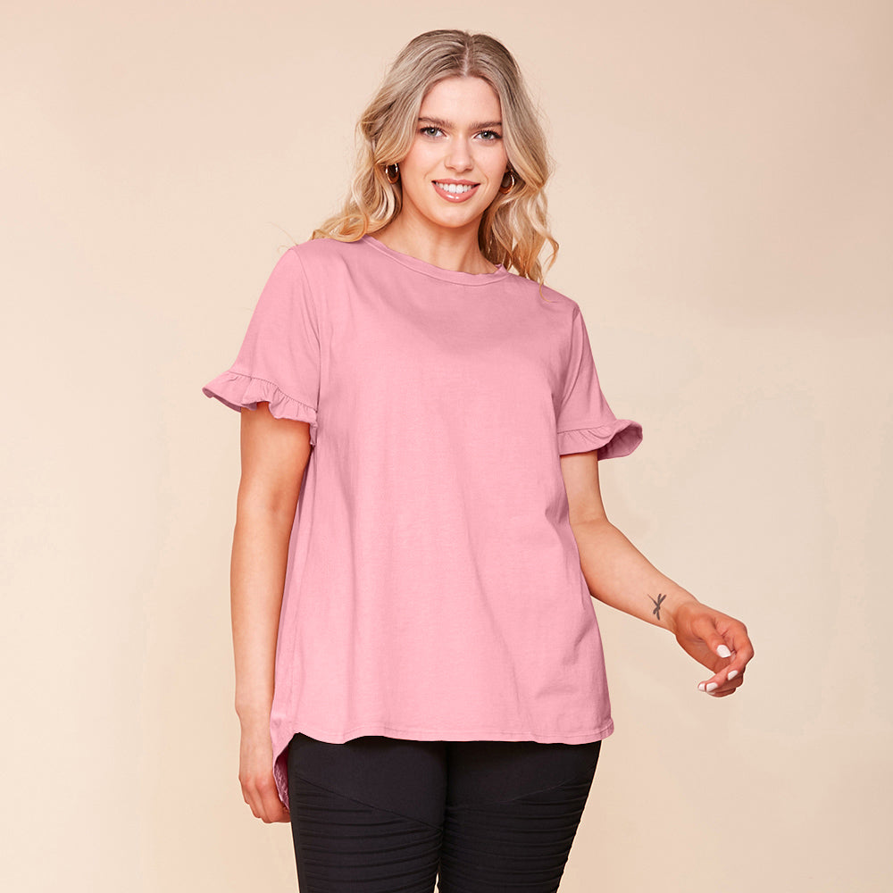 Naomi Top (Dusty Rose) - The Casual Company