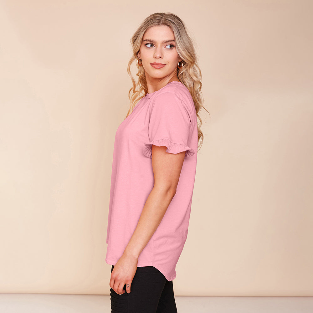 Naomi Top (Dusty Rose) - The Casual Company