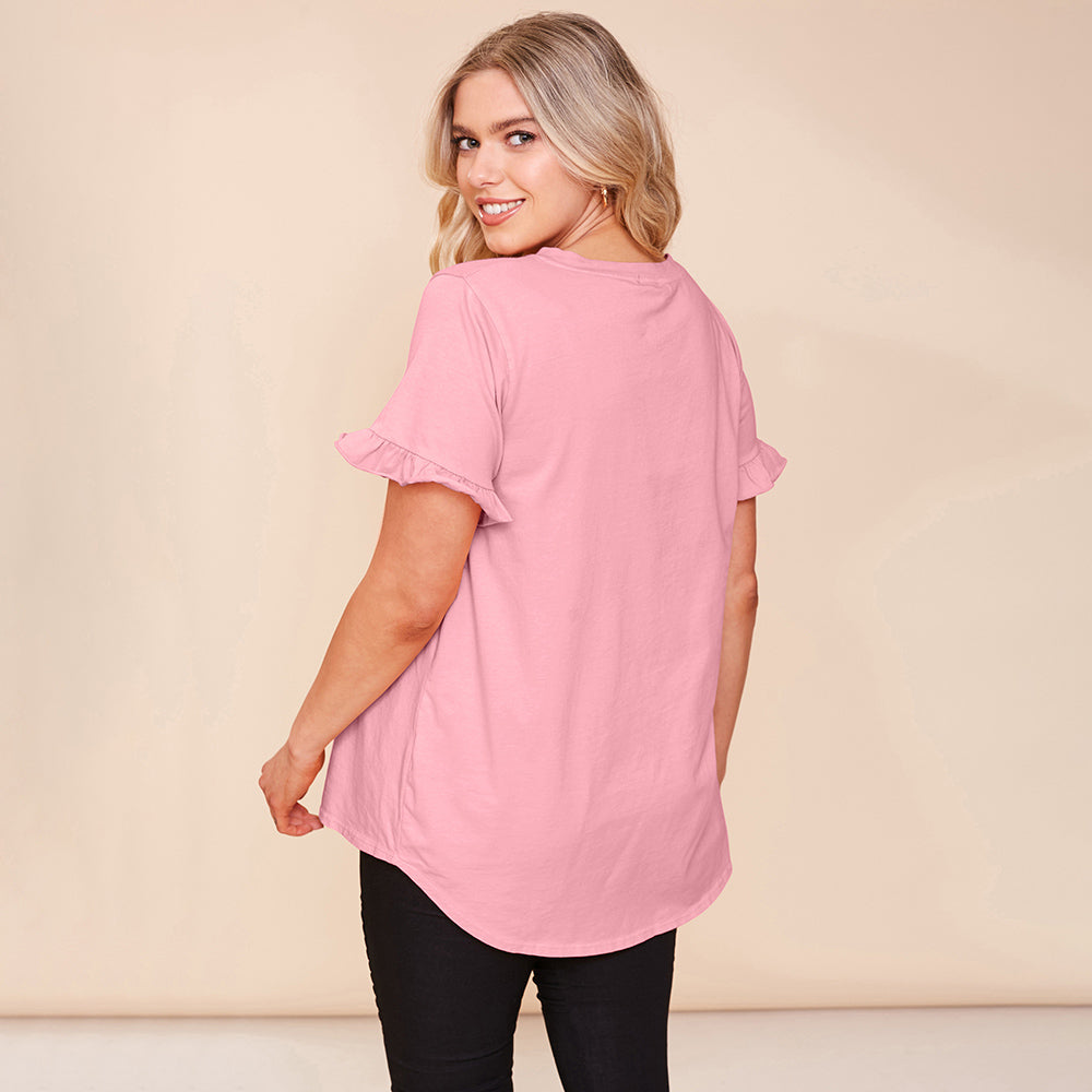 Naomi Top (Dusty Rose) - The Casual Company