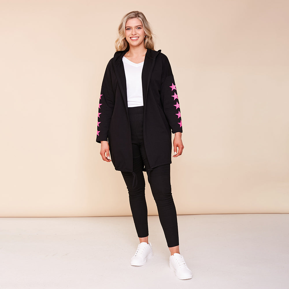 Luna Hoody (Pink Star)