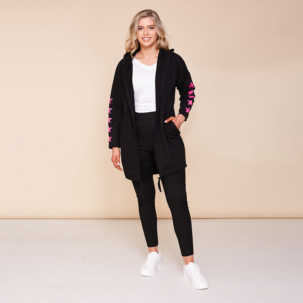 Luna Hoody (Pink Star)