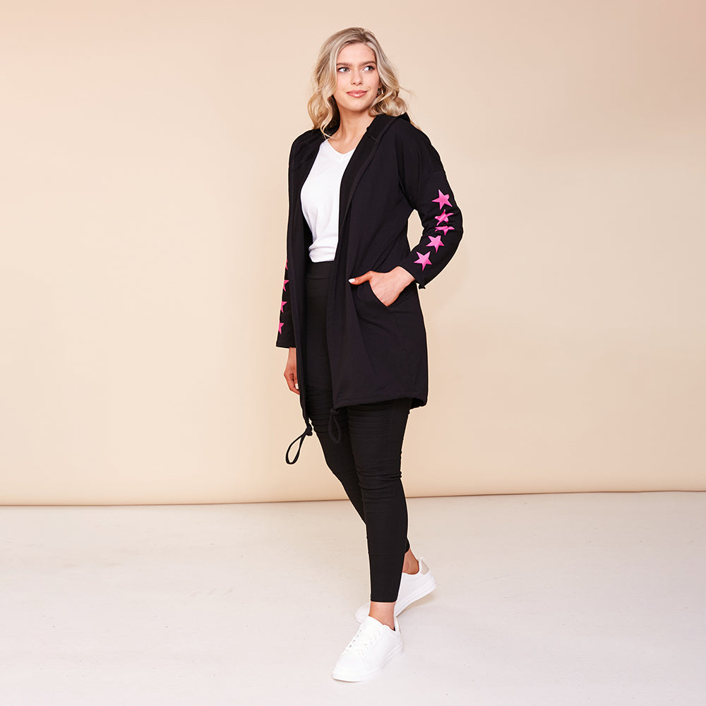 Luna Hoody (Pink Star)