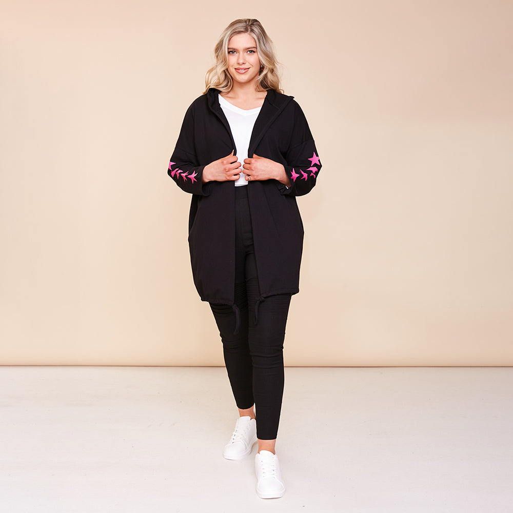 Luna Hoody (Pink Star)