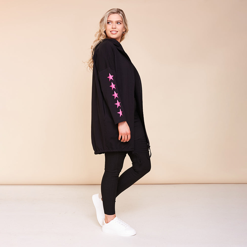 Luna Hoody (Pink Star)
