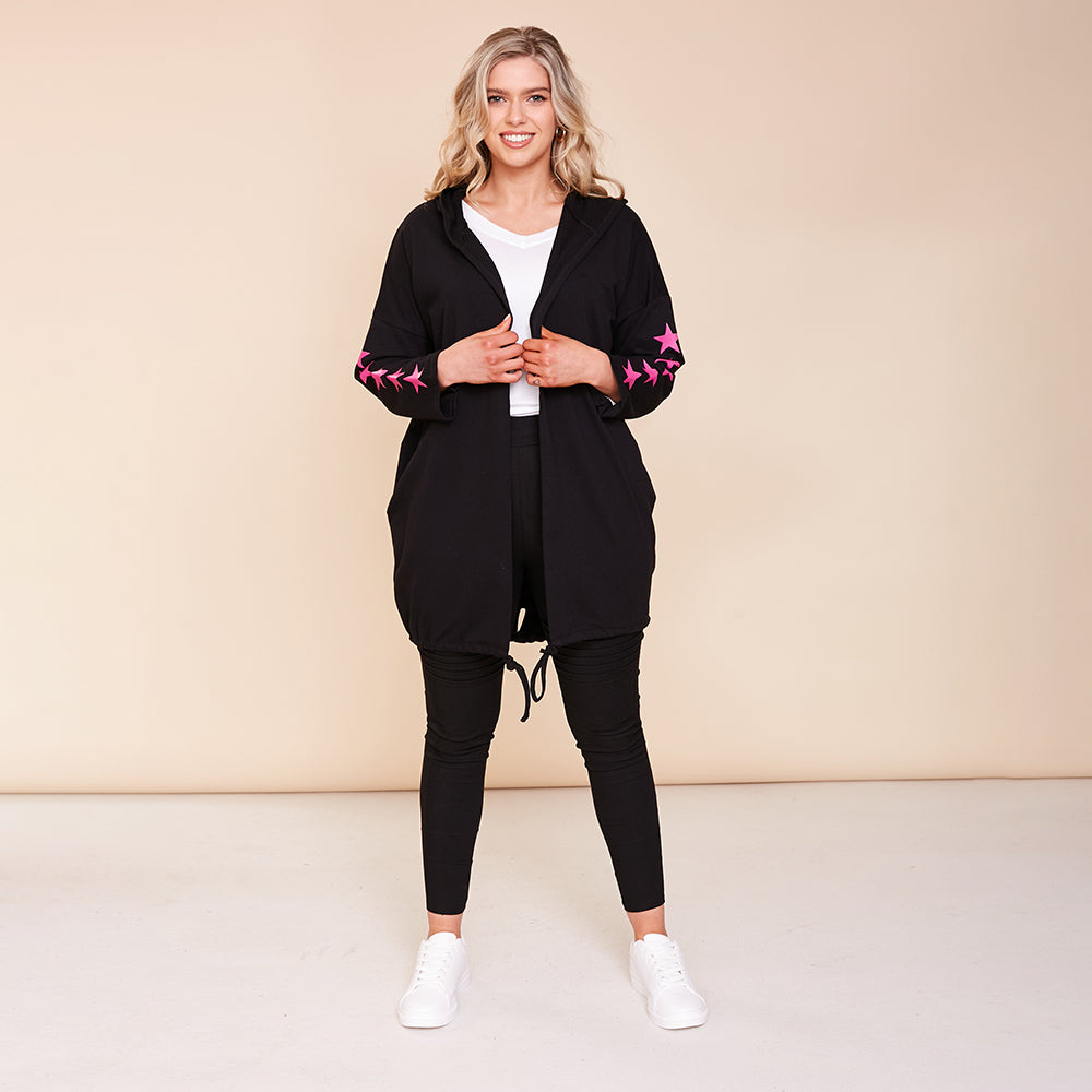 Luna Hoody (Pink Star)