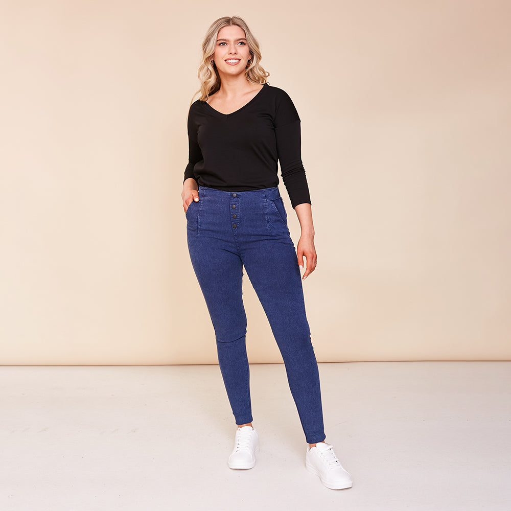 Enya Trousers (Blue)
