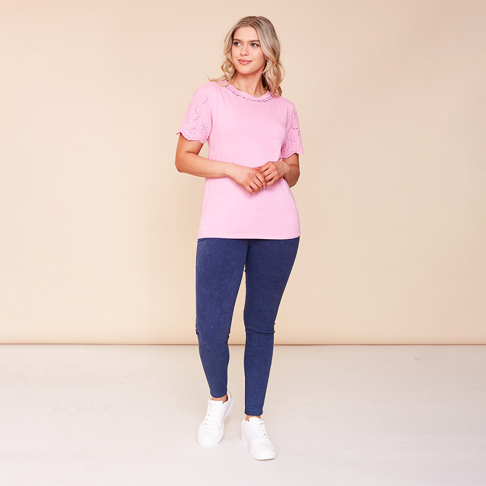 Becca T-Shirt (Pink) - The Casual Company