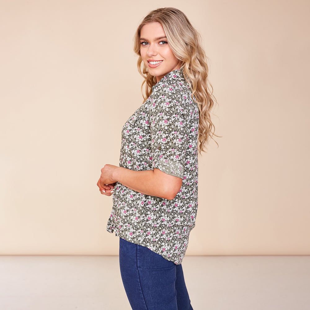 Tina Shirt (Khaki)